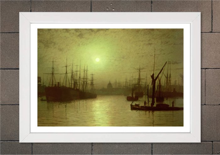 Nightfall On The Thames
